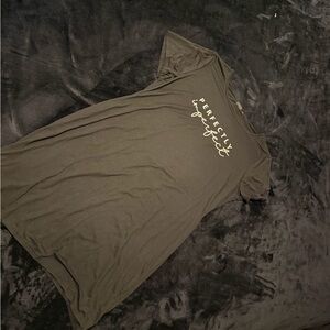 SHEIN Black Graphic T-Shirt Dress